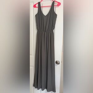Show Me Your MuMu Charcoal Maxi Dress